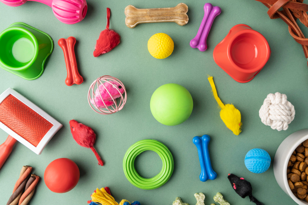Plásticos seguros para mascotas en sus productos diarios